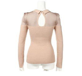 鏤空長袖小翻領打底衫與電纜經營的跨界思路 批發市場的創新機遇